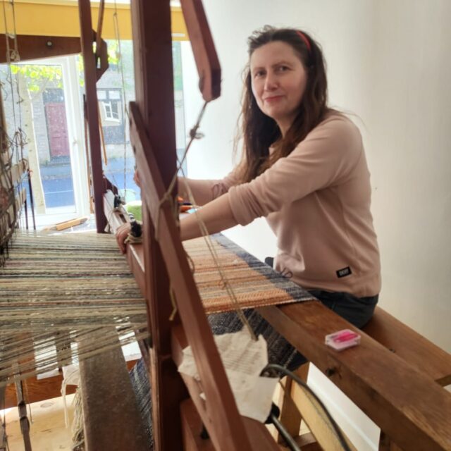 Errigal Handweaver at Donegal Castle