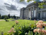 An exterior image of Emo Court and gardens