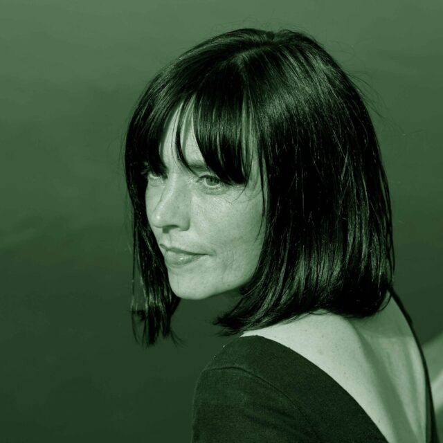 Doireann Ni Ghriofá reading from “Said the Dead” and conversing with Rachel Andrews