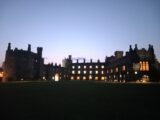 Kilkenny Castle at Night.
