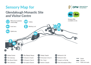 Sensory Map for Glendalough Monastic Site